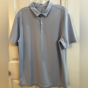 Lululemon Light Blue Polo Shirt